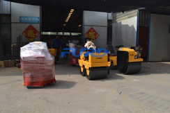 福瑞得機(jī)械手扶雙輪壓路機(jī)，手扶單輪壓路機(jī)，座駕壓路機(jī)及時(shí)包裝發(fā)貨