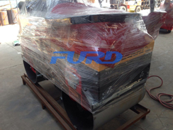 福瑞得機械1噸座駕壓路機，小型單鋼輪壓路機包裝完畢及時發(fā)貨