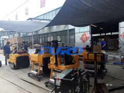 福瑞得微動態(tài)--手扶雙輪壓路機，手推式井蓋切割機，手扶抹光機等包裝發(fā)貨